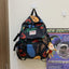 Mori Style Contrast Color Travel Backpack for Students
