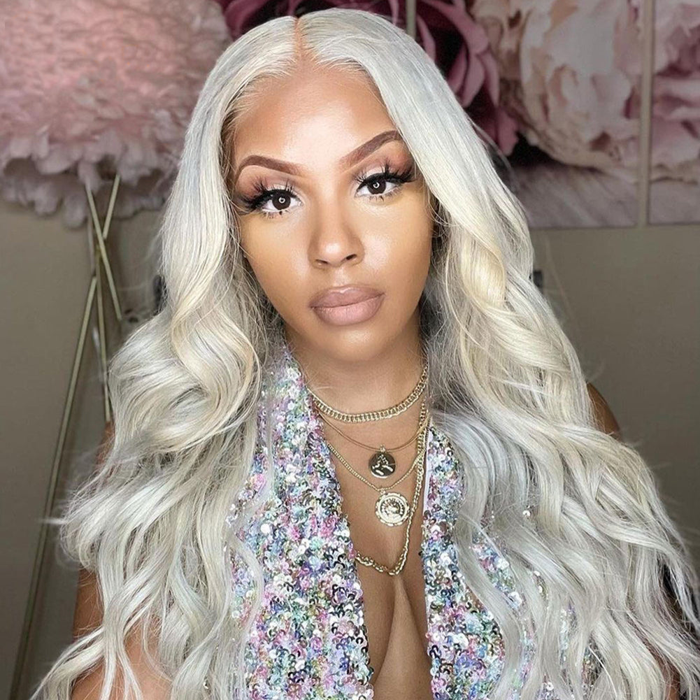 Synthetic Lace Front Wig Long Wavy Cosplay Wigs Heat Resistant Fiber Glueless Daily Wigs For Women - Korvel