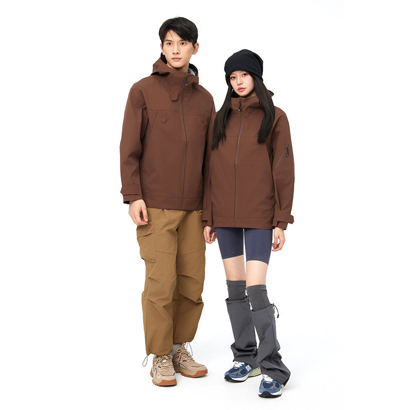 Veste coupe-vent Mountain Hard Shell pour aventures en plein air