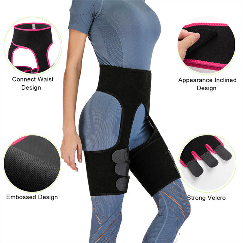 New Hip Enhancer Leg Shaper Slimming Corsets Flat Stomach Shaping Waist Trainer Butt Lifter Body Shapewear Slim Sweat Belt - Korvel