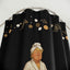Presidential Parody Shower Curtain - Black & Gold Design