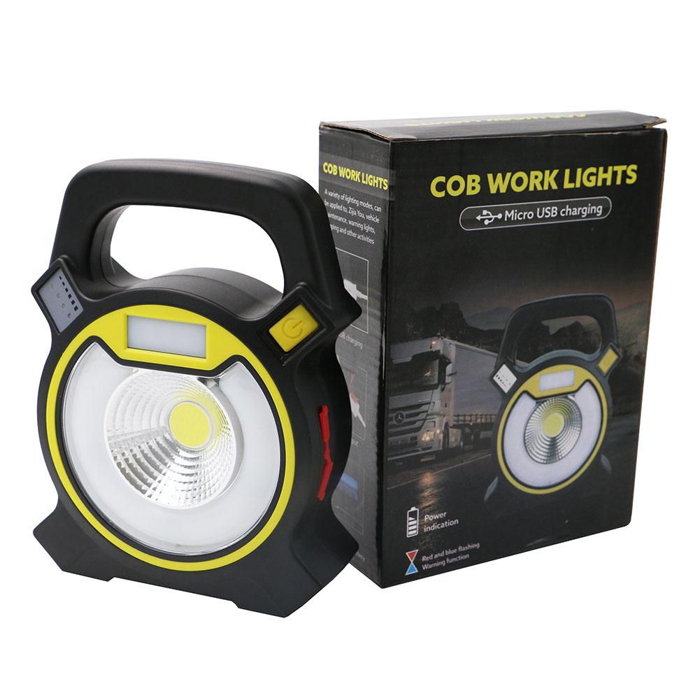 Foco portátil LED COB de 30W - Luz de trabajo recargable por USB