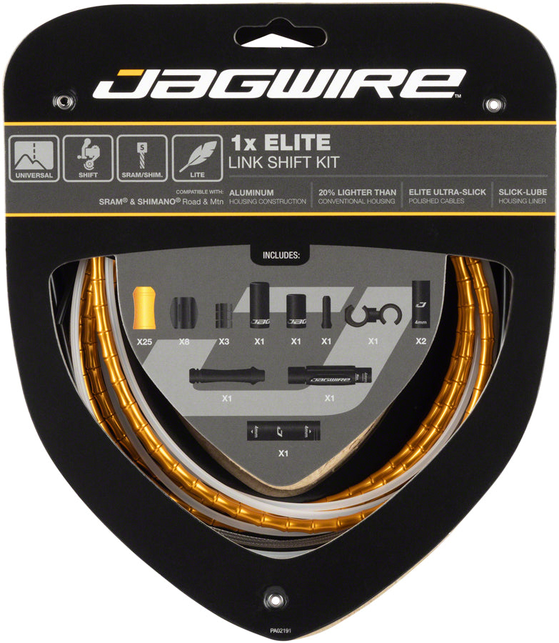 Jagwire Elite Link Shift Cable Kit - Gold