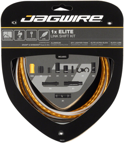 Jagwire Elite Link Shift Cable Kit - Gold