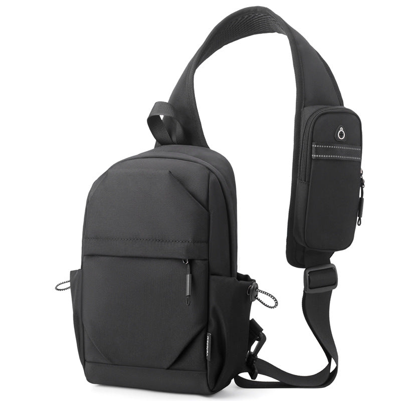 Mochila de Tela Oxford para Hombre - Bolsa de Hombro Versátil