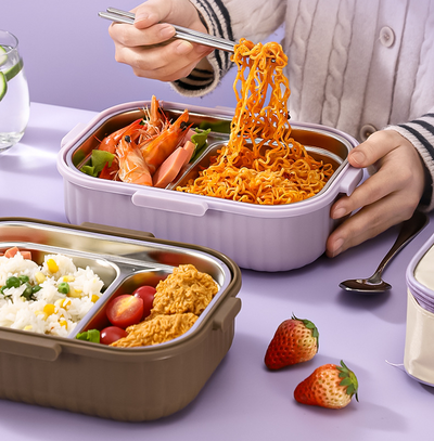 Premium 304 Stainless Steel Insulated Lunch Box