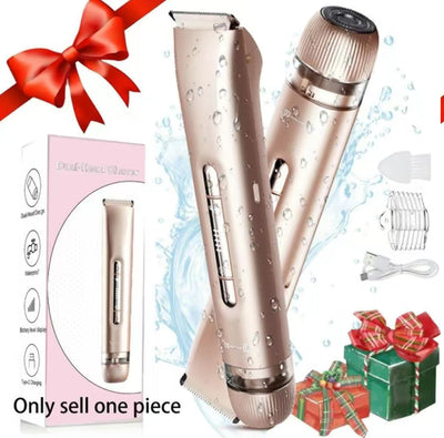 GlowShave Duo - 2-in-1 Electric Shaver