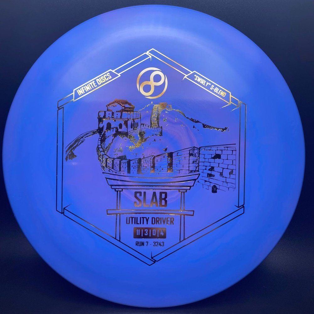 Swirly S-Blend Slab Disc Golf Driver
