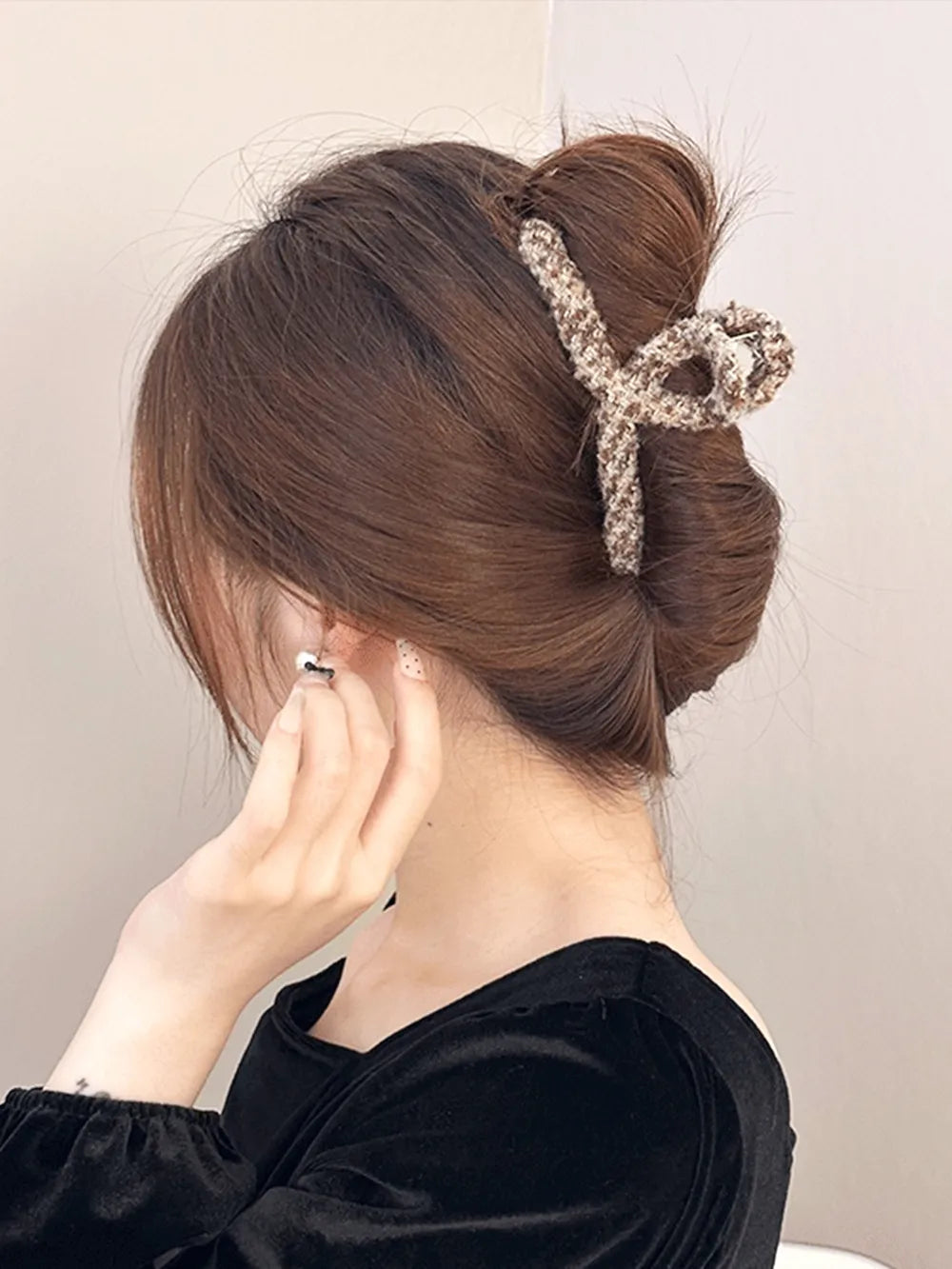 Contrast Hair Claw Clip - Korvel