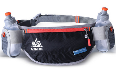 AONIJIE  Running Waist Pack Lightweight Outdoor Sports Racing Hiking Gym Fitness Hydration Belt Water Bottle - Korvel