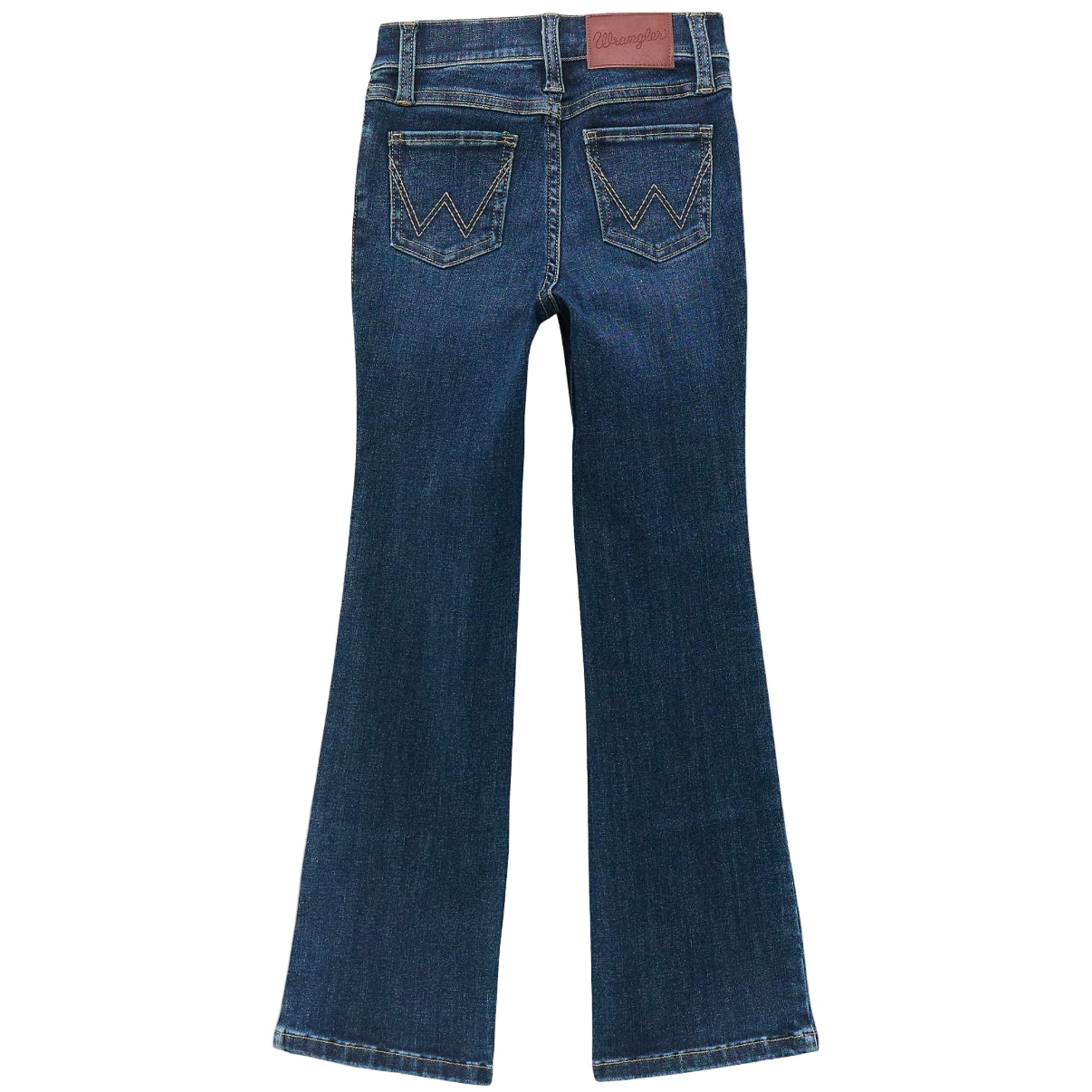 Lacey Dark Wash Boot Cut Jeans for Girls | Wrangler - Korvel