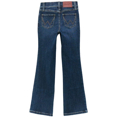 Lacey Dark Wash Boot Cut Jeans for Girls | Wrangler - Korvel