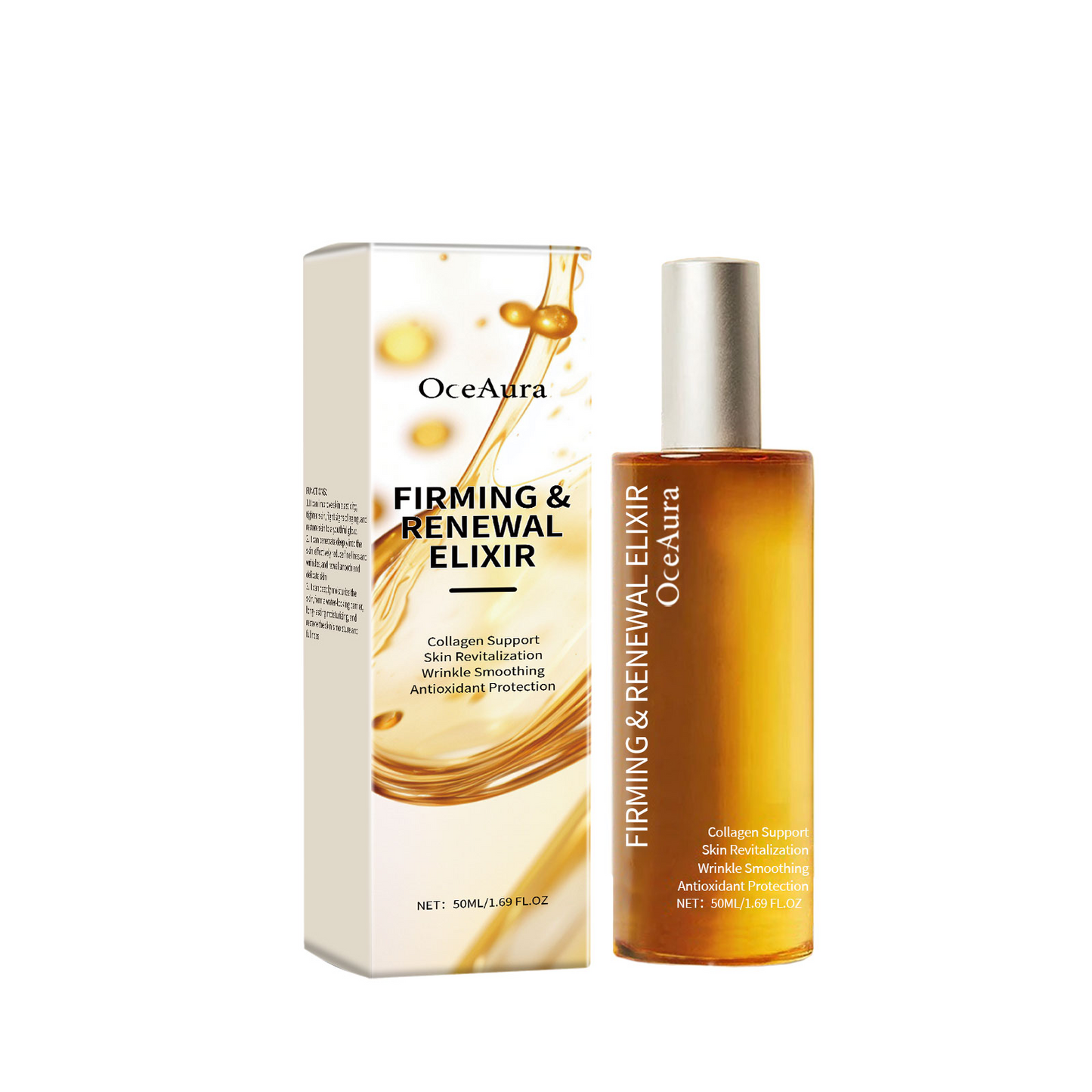 Essence raffermissante premium pour l'hydratation et les soins de la peau