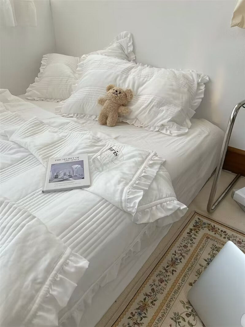 Solid color summer cool air-conditioned thin summer blanket - Korvel