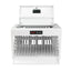 16 Bay Locking Charging Cabinet for Laptops and Chromebooks - White