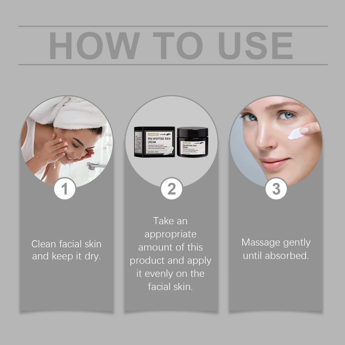 Firming Cream, Gentle Moisturizing Facial Skin Hydrating Moisturizing Skin Care Firming Essence Cream - Korvel
