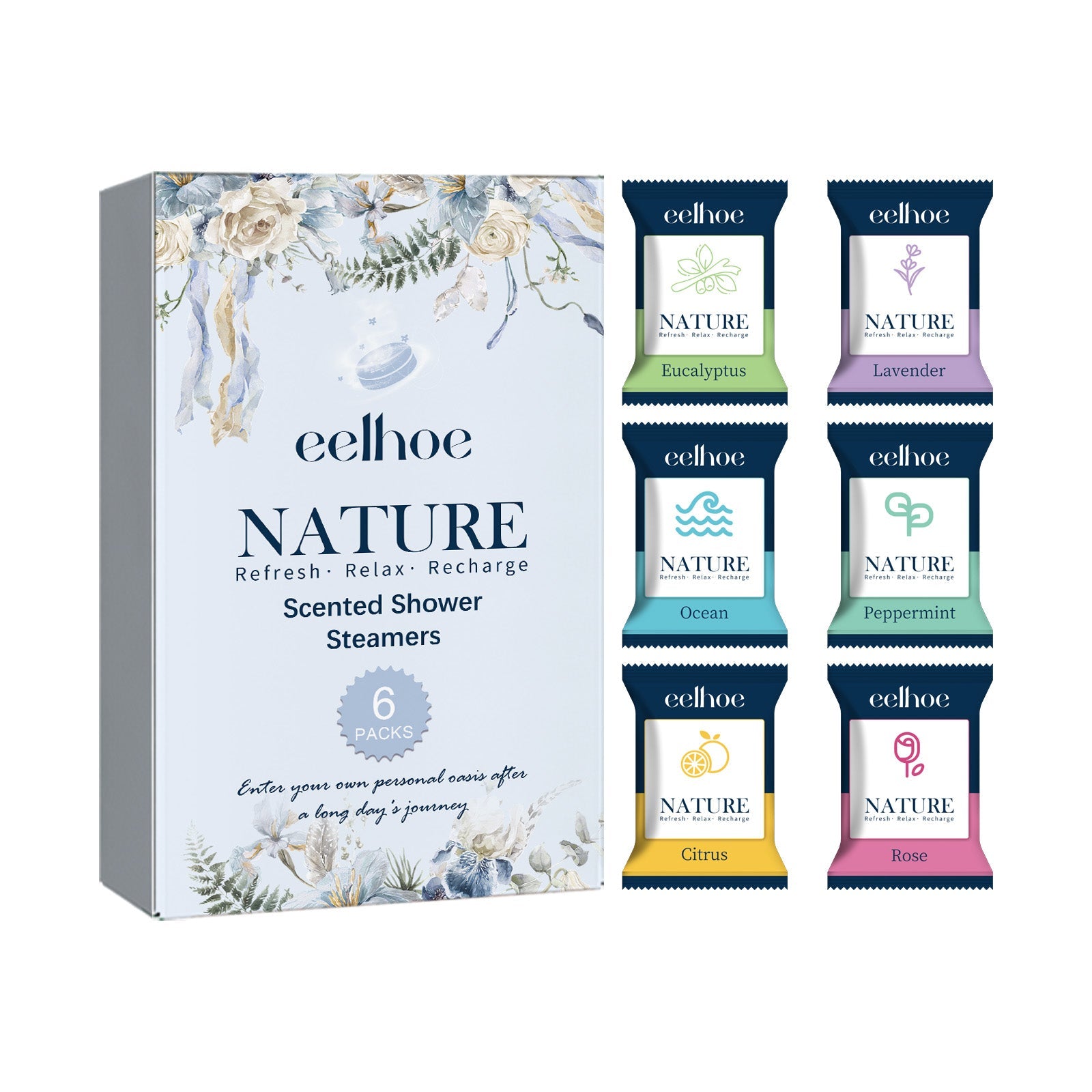 Shower Tablets Keep Fragrance Aromatherapy Shower Tablets Deep Cleansing Relaxing Spa Shower Tablets - Korvel