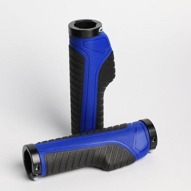 New Two-Sided Locking Grips Ergonomic Grips Meat Ball Grips Bilateral Locking Riding Equipment - Korvel