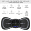 Rechargeable Wireless Remote Control Cervical Massage Paste Mini Massage Paste Cervical Spine Massager Cervical Spine Paste - Korvel