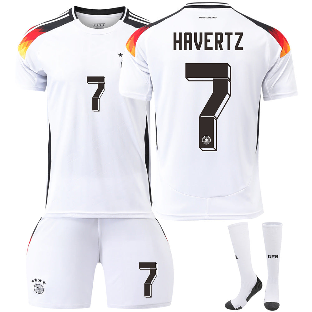 Germany Home No. 13 Muller Jersey - Premium Football Uniform
