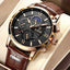 LIGE Men's Watches Top Brand Luxury Men Wrist Watch Leather Quartz Watch Sports Waterproof Male Clock Relogio Masculino+Box - Korvel