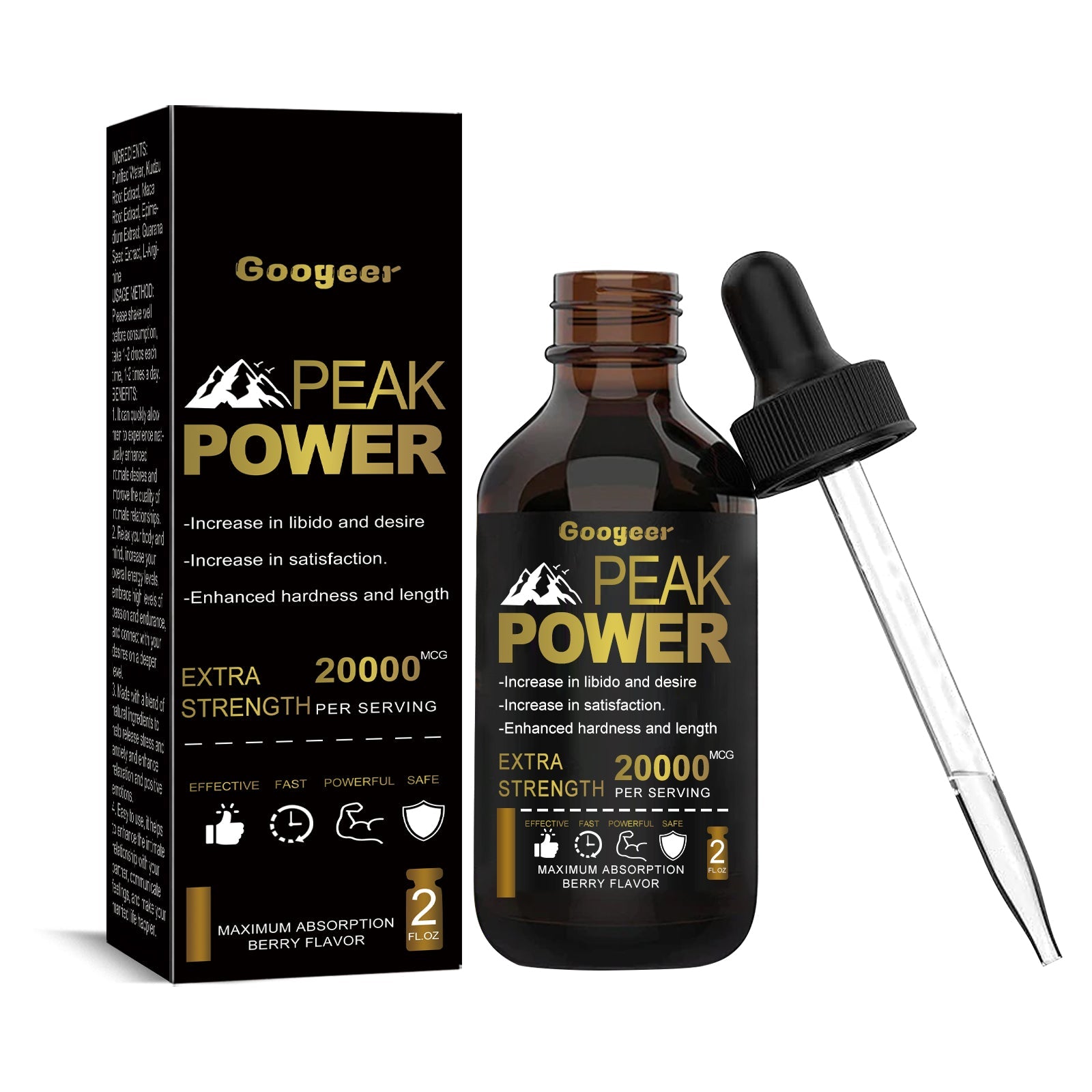 Men's Yang Supplement Drops, Men's Body Supplement Drops Body Supplement - Korvel