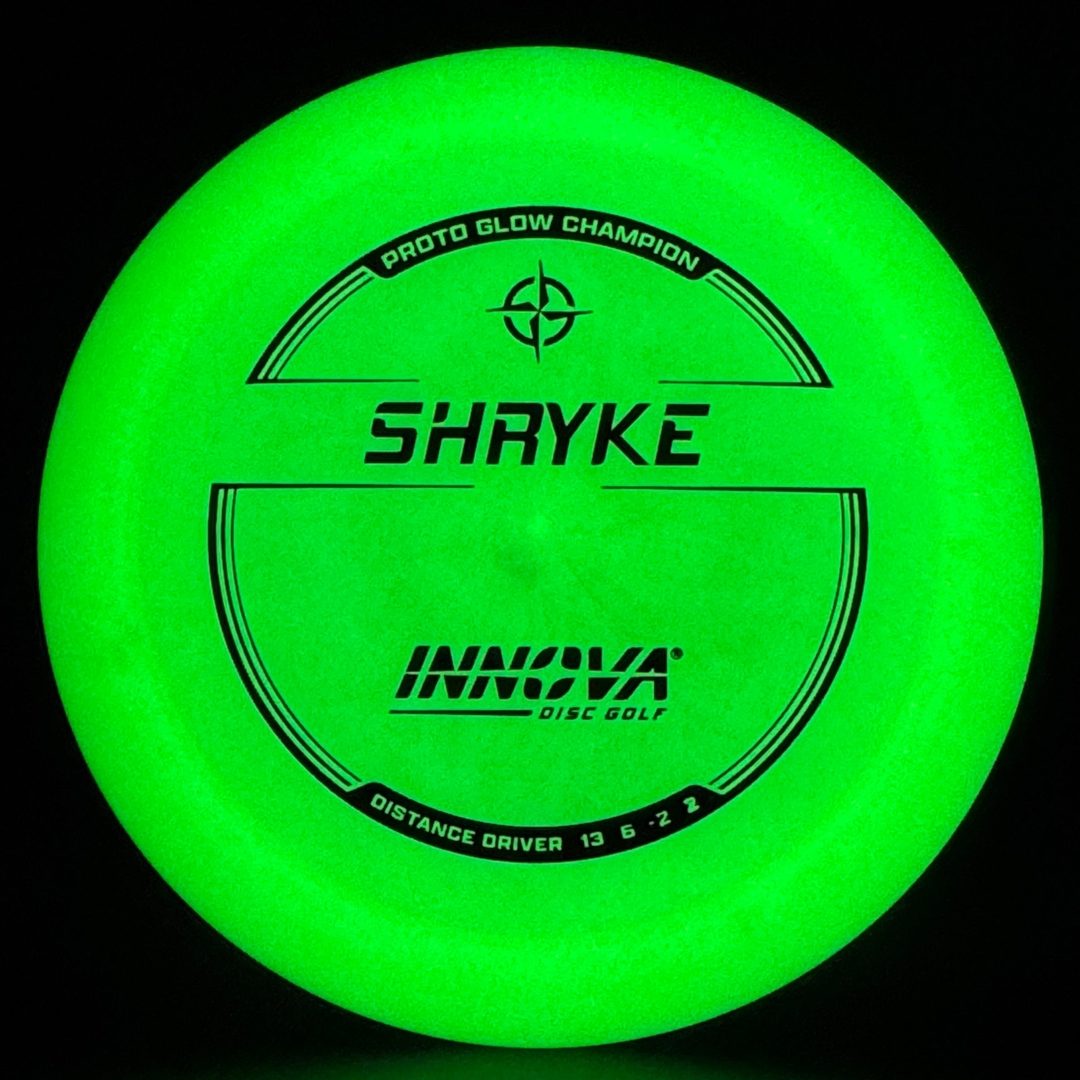 Proto Glow Champion Shryke Disc Golf Driver