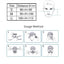 Masque facial complet BMC-FM1A CPAP avec harnais ajustable
