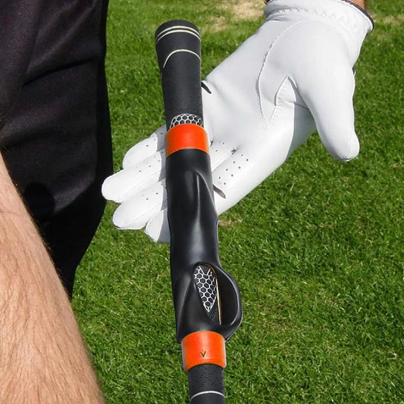 Golf Grip Trainer Attachment Outdoor Golf Swing Trainer Beginner Gesture Alignment Training Aids Correct Training Grip Aid - Korvel