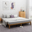 Queen Size Wood Platform Bed Frame,No Box Spring Needed,Strong Wood Slat Support, Easy Assembly - Korvel