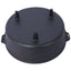 ast iron Dutch oven with lid, outdoor camping deep pot, used for camping, cooking, barbecue and leg rest,  12 Quart - Korvel