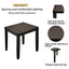 3PC Outdoor Aluminum Patio Furniture Chaise Lounge Set 2 Chaise & 1 End Table - Korvel
