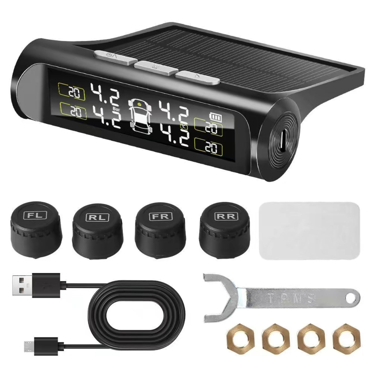 SolarTire TPMS Monitor - Korvel