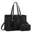 Bolso de cuero vintage para laptop de mujer - Gran capacidad