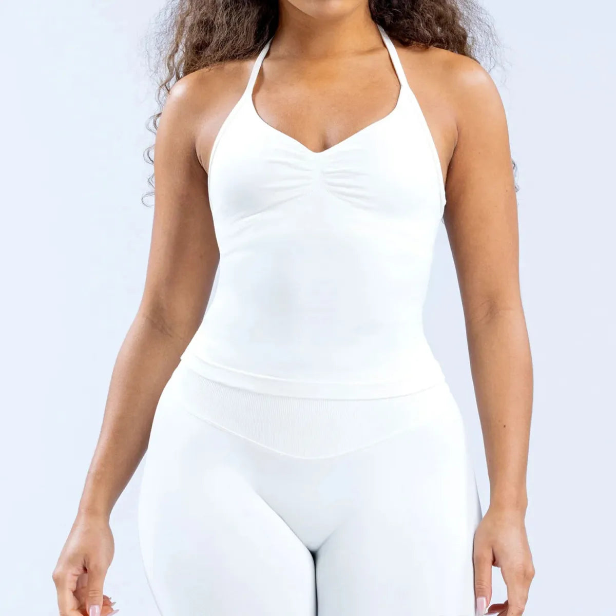 Top Deportivo Sin Costuras de Nylon Mate