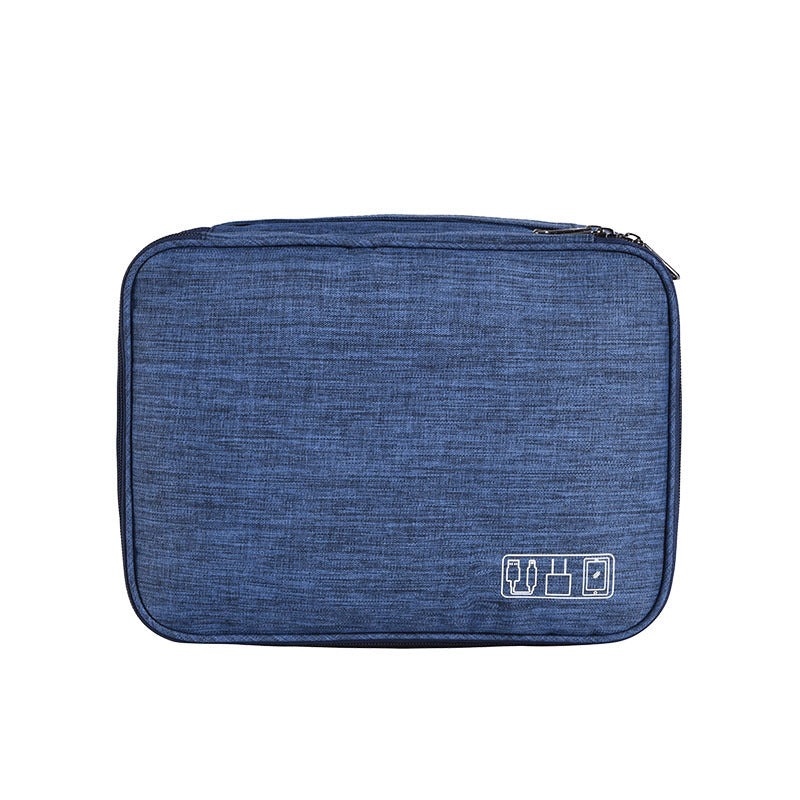 Portable Cable Organizer Bag for Travel & Home Storage