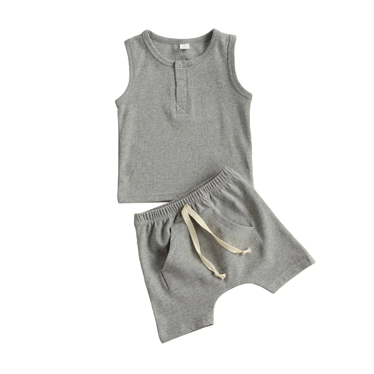 Charming Two-Piece Baby Summer Outfit