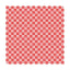Charming Red & White Paw Print Tablecloth