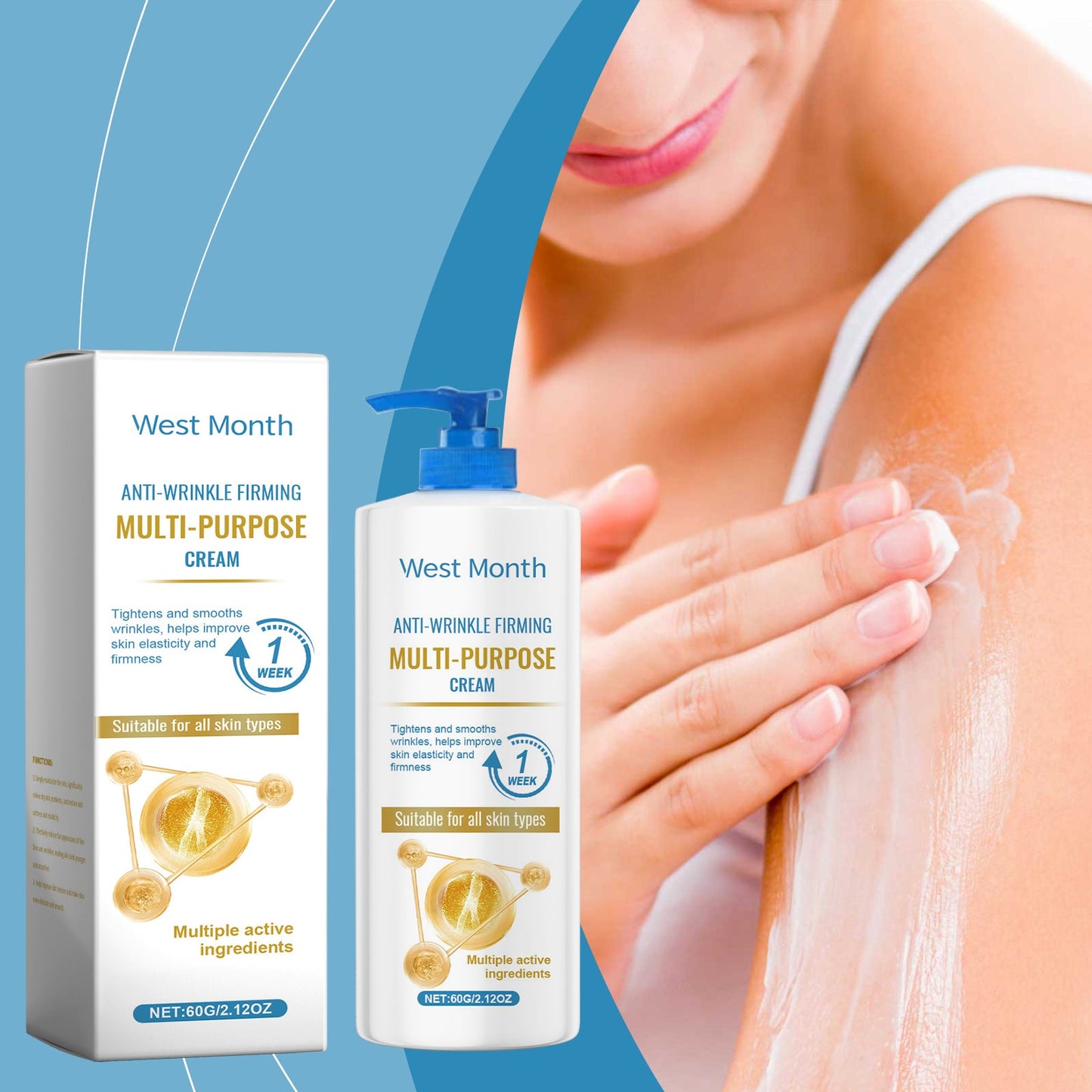 Crema Premium para Firmar la Piel para Hidratación y Textura