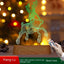 MANDOTOS 3D LED Acrylic Night Light Ornament - Festive Holiday Decor