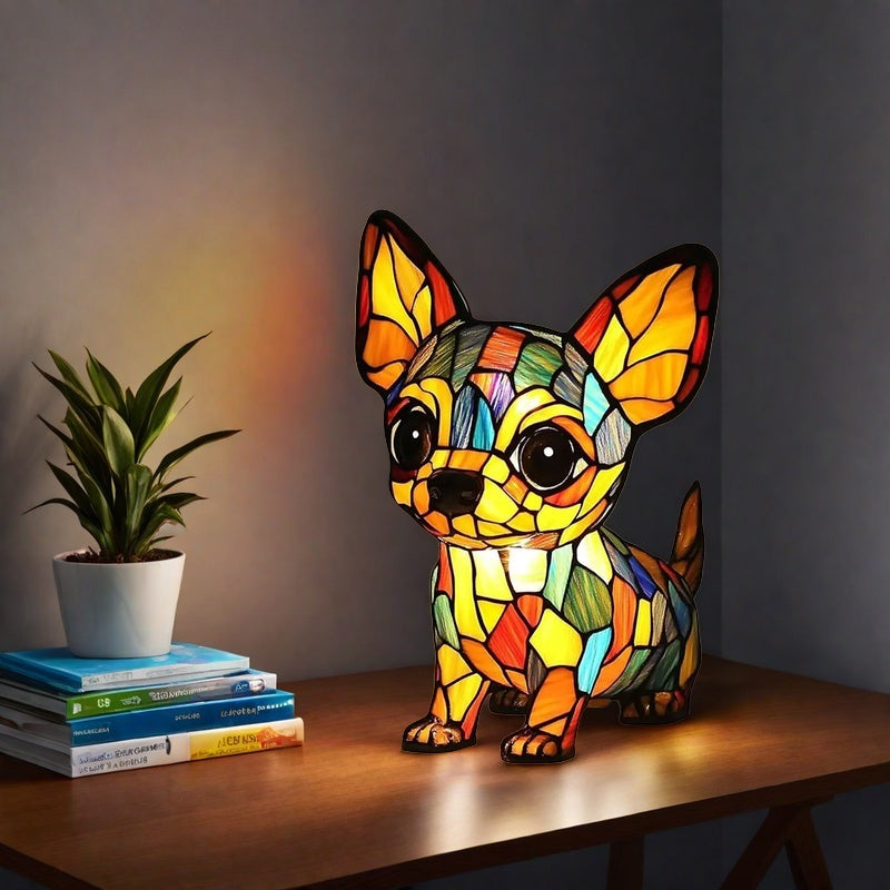 Luz Nocturna LED de Resina de Animales Adorables para Espacios Acogedores