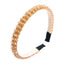 Washing Face Hair Band Thin Edge Handmade String Crystal Headband Fashion Hair Accessories Simple Hair Band - Korvel
