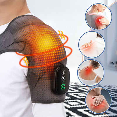 USB Rechargeable Electric Heating Shoulder Massage Belt