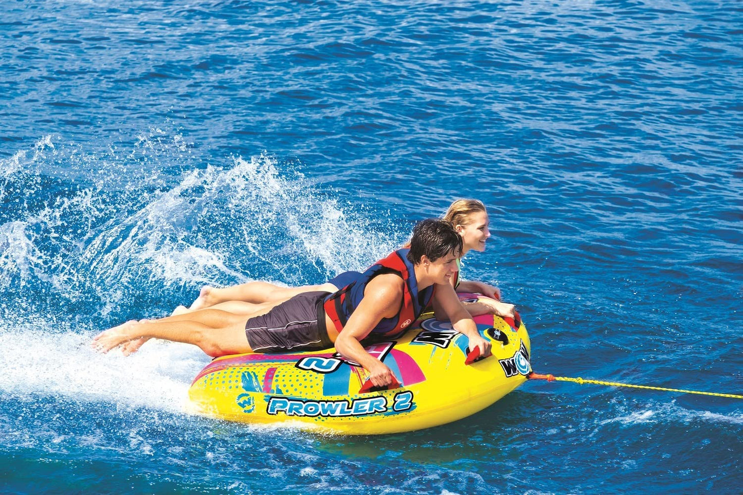 Kit de inicio WOW Watersports Prowler Towable para 2 personas con bomba