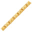 14k Yellow Gold Fancy Basket Weave Line Bracelet