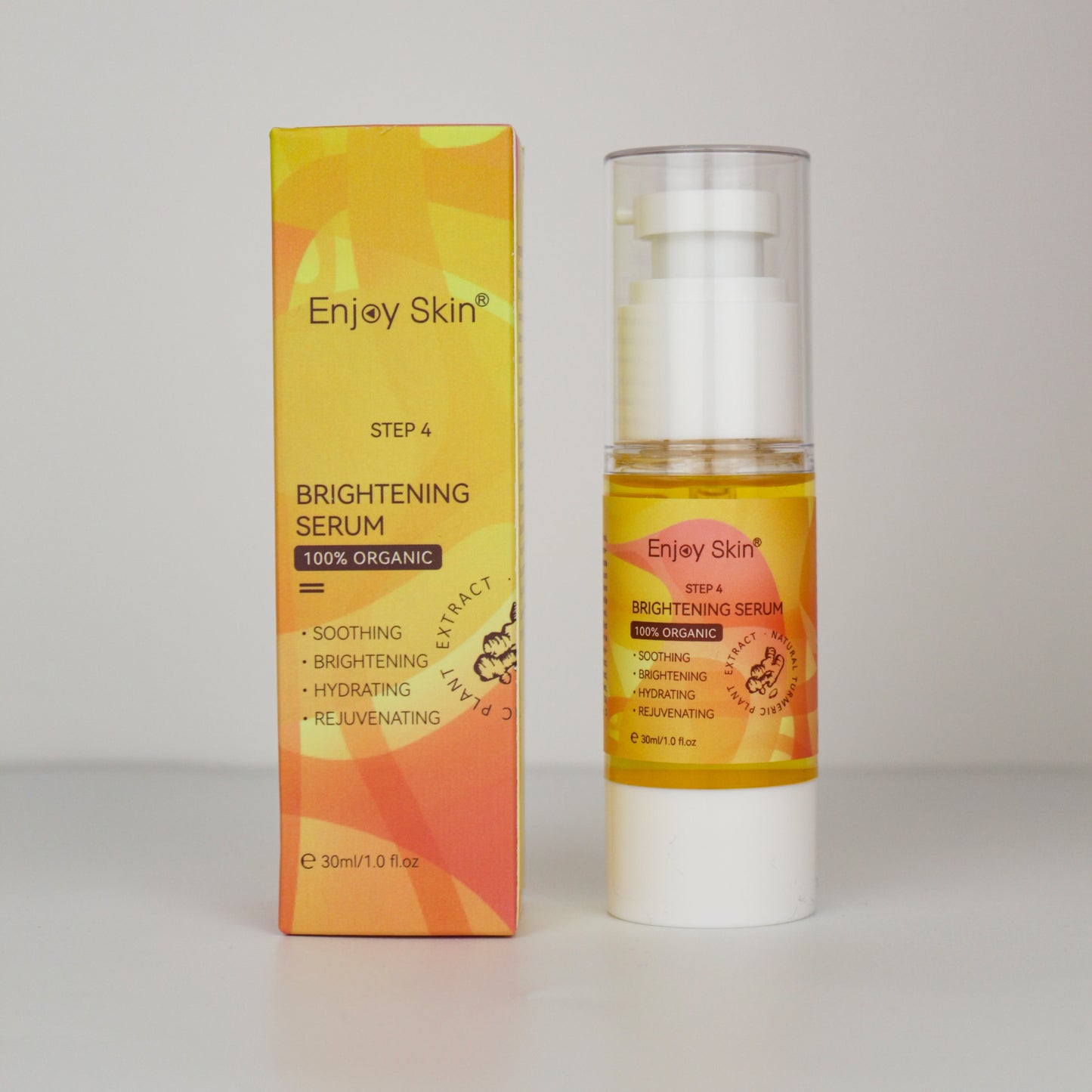 5pcs Natural Organic Vegan Facial Anti Acne Serum Skincare Cream Face Care Whitening Tumeric Skin Care Set - Korvel