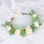 Couronne de fleurs bohémienne pour occasions élégantes