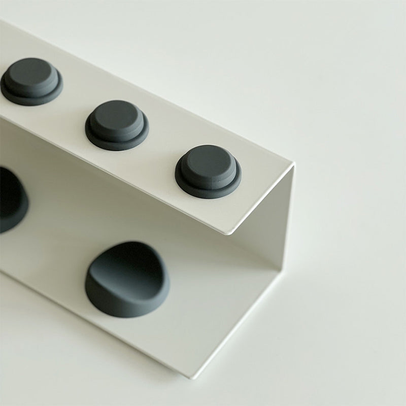 Non - Perforated Hair Dryer Holder. Also for Straighteners & Curling Irons. Ideal for Bathroom Sorting - Korvel