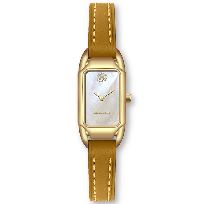 Women's Watch Brand Counter Brand Authentic Fashion Small Square Core Women's Watch Quartz Watch Popular - Korvel