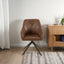 Modern chairs (2 sets) with soft iron leg cushions and comfortable backrest double layered chairs - Korvel